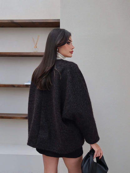 Çift Bağcıklı Kırçıllı Ceket