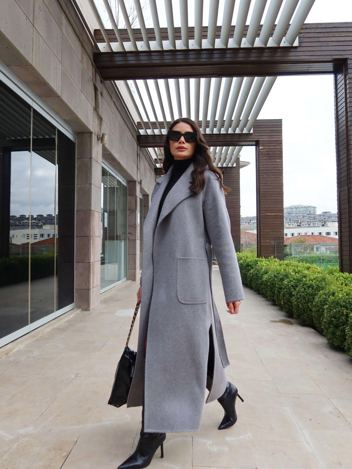 El Yapımı %100 Yün Kaban