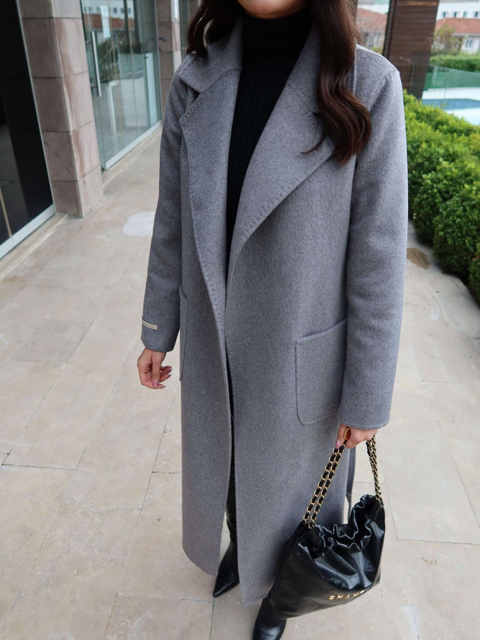 El Yapımı %100 Yün Kaban