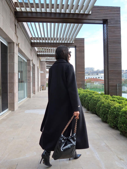 El Yapımı %100 Yün Kaban