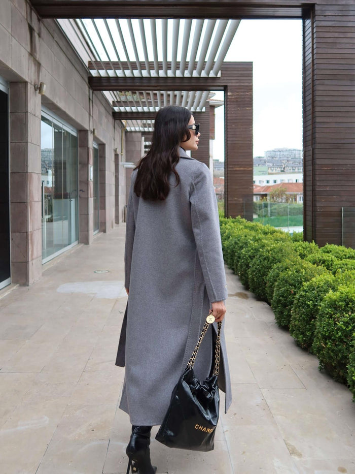 El Yapımı %100 Yün Kaban