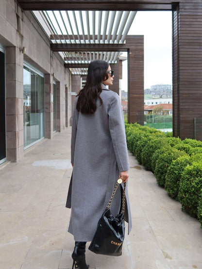 El Yapımı %100 Yün Kaban