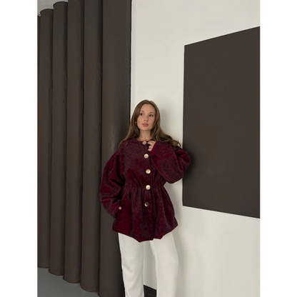 Grace Yumoş Kaban Bordo