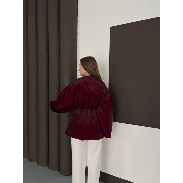 Grace Yumoş Kaban Bordo