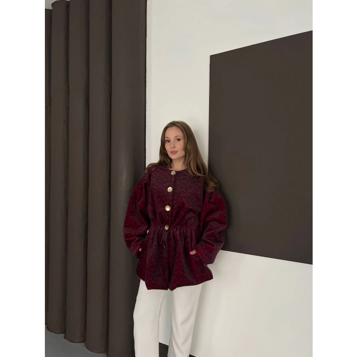 Grace Yumoş Kaban Bordo