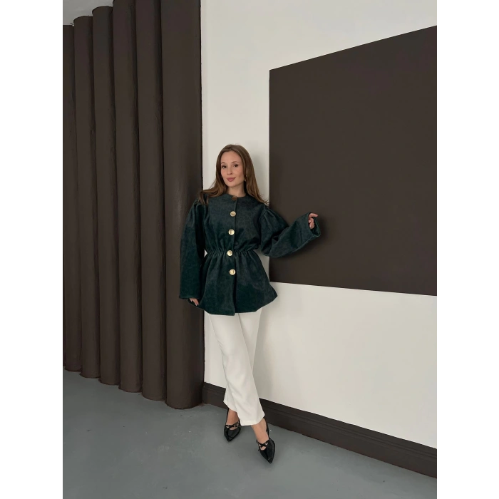 Grace Yumoş Kaban Haki