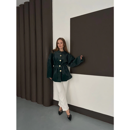 Grace Yumoş Kaban Haki