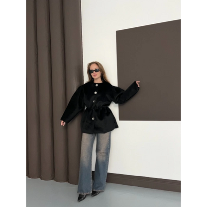 Grace Yumoş Kaban Siyah