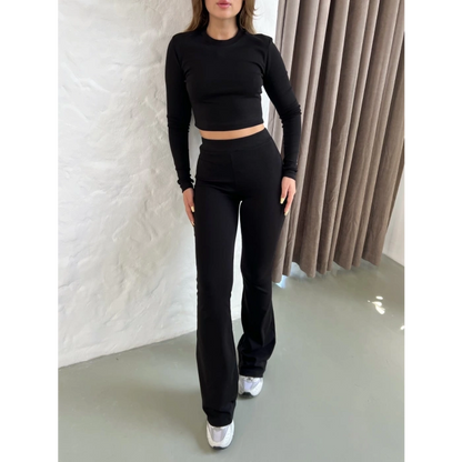 Parmak Geçirmeli Vibe Set Takım Siyah